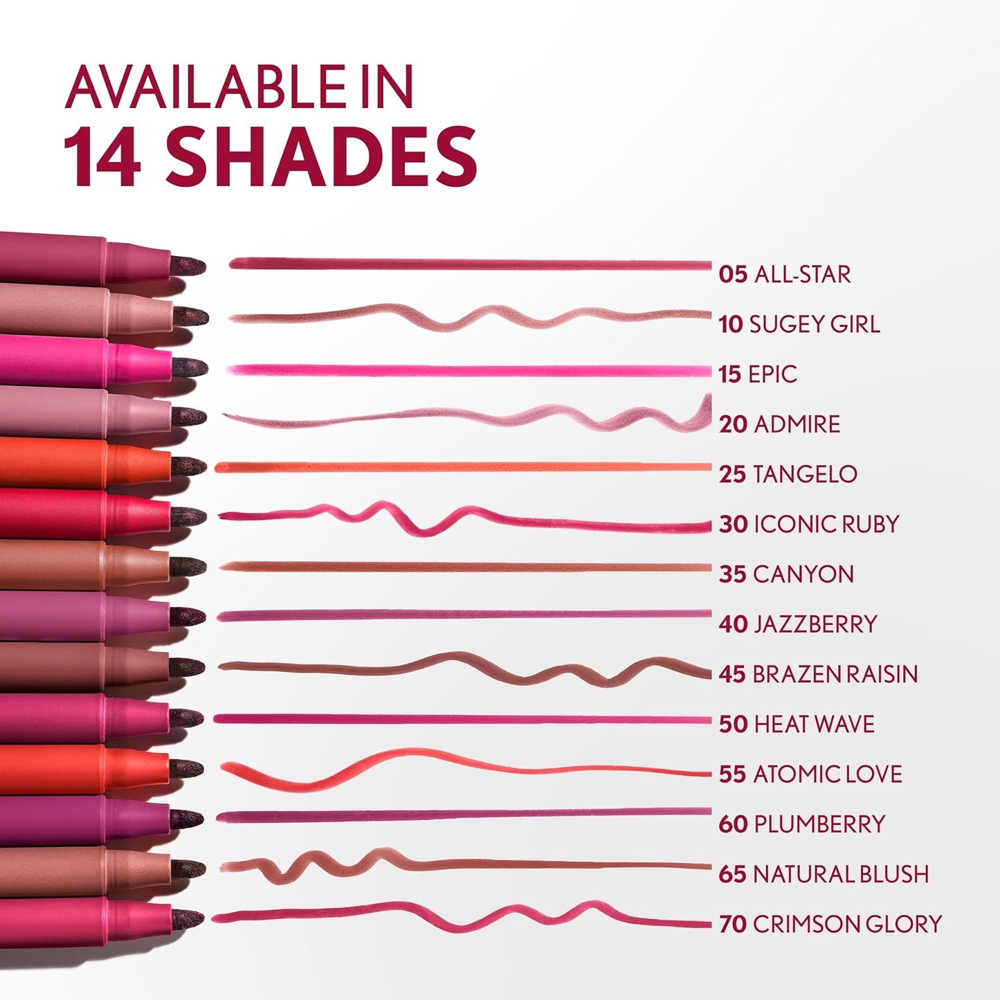 COVERGIRL Outlast, 05 All-Star, Lipstain, Smooth Application, Precise Pen-Like Tip, Transfer-Proof, Satin Stained Finish, Vegan Formula, 0.06oz