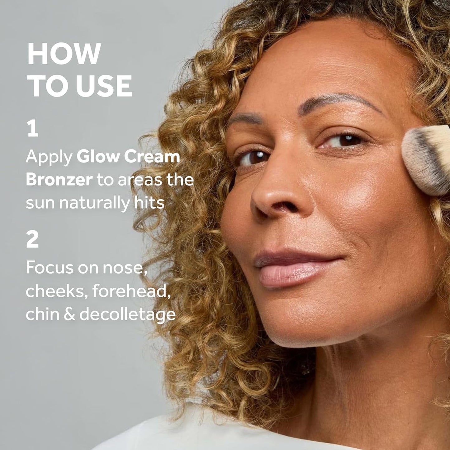 No7 Pro Artist Soft Glow Cream Bronzer Makeup - Blendable Bronzer Cream with a Lightweight Formula - Customizable Face Makeup for a Natural, Sun-Kissed Glow - Medium (1.26 Oz)