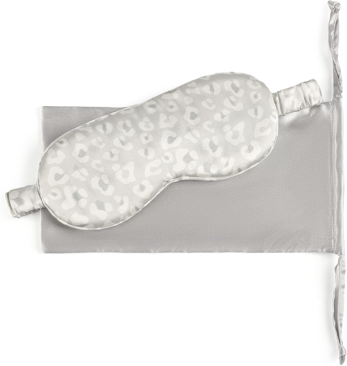 Silk Sleep Mask Light Blocking Luxury 100% Mulberry 22mm Silk Eye Mask Eye Cover Blindfold Ultra Soft Light & Comfy Anti Aging Skin Care with Travel Bag Gift Package