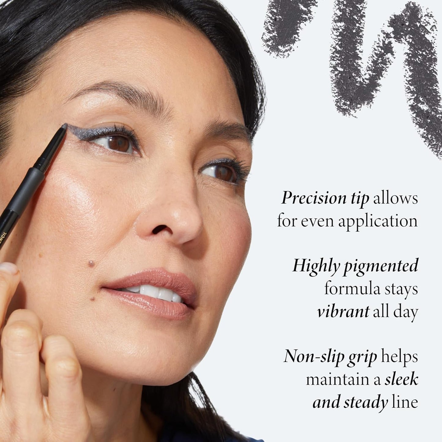 LAURA GELLER NEW YORK INKcredible Gel Eyeliner - Beige to Beige - Waterproof Smudge-proof Eyeliner Pencil - Built in Sharpener