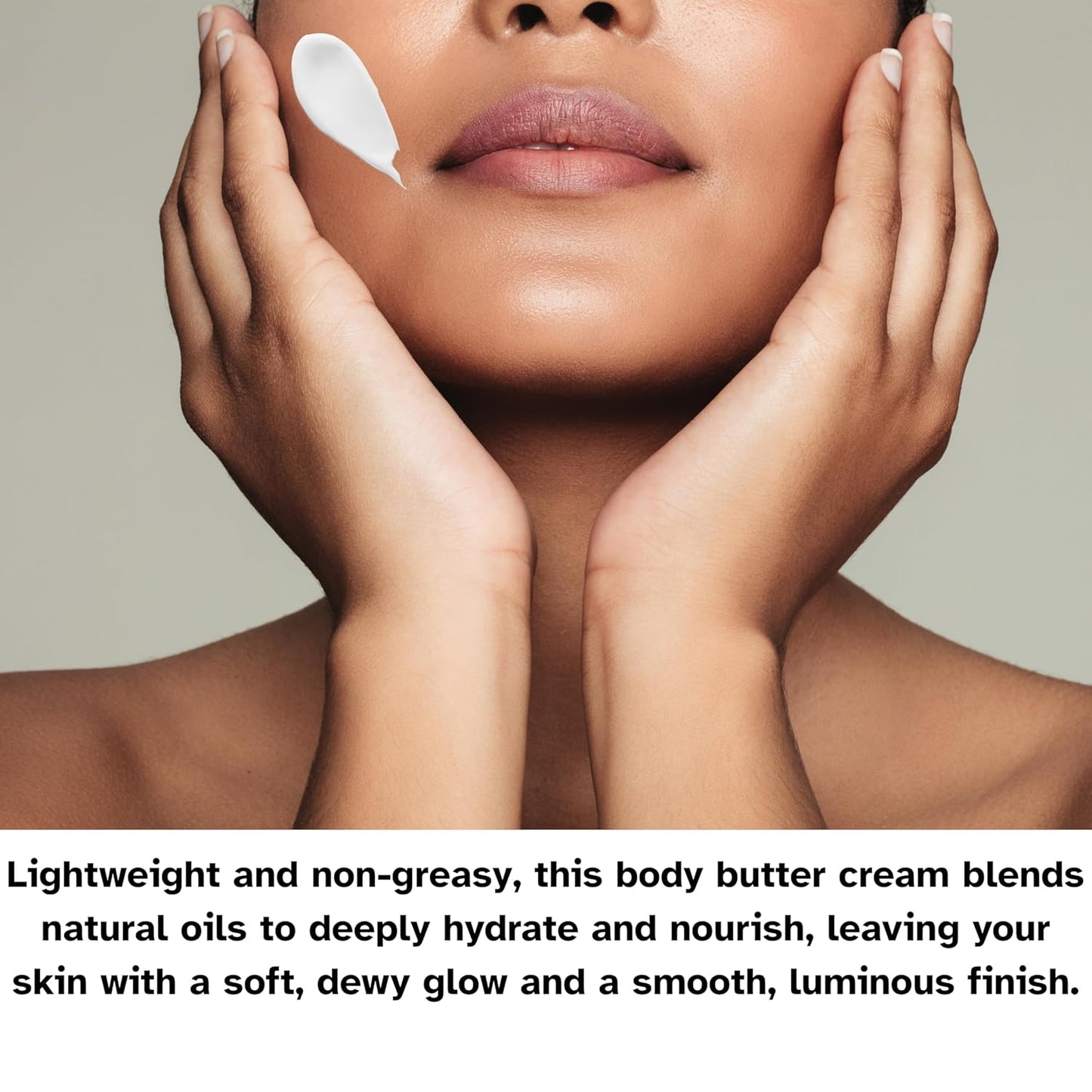 Ultra Hydration Body Butter Cream Noisturizer with Natural Ceramides, Hyaluronic Acid, Squalane, Cupuacu & Mango Butters + Botanical Oils-Intense Hydration For Rough & Dry Skin 8oz