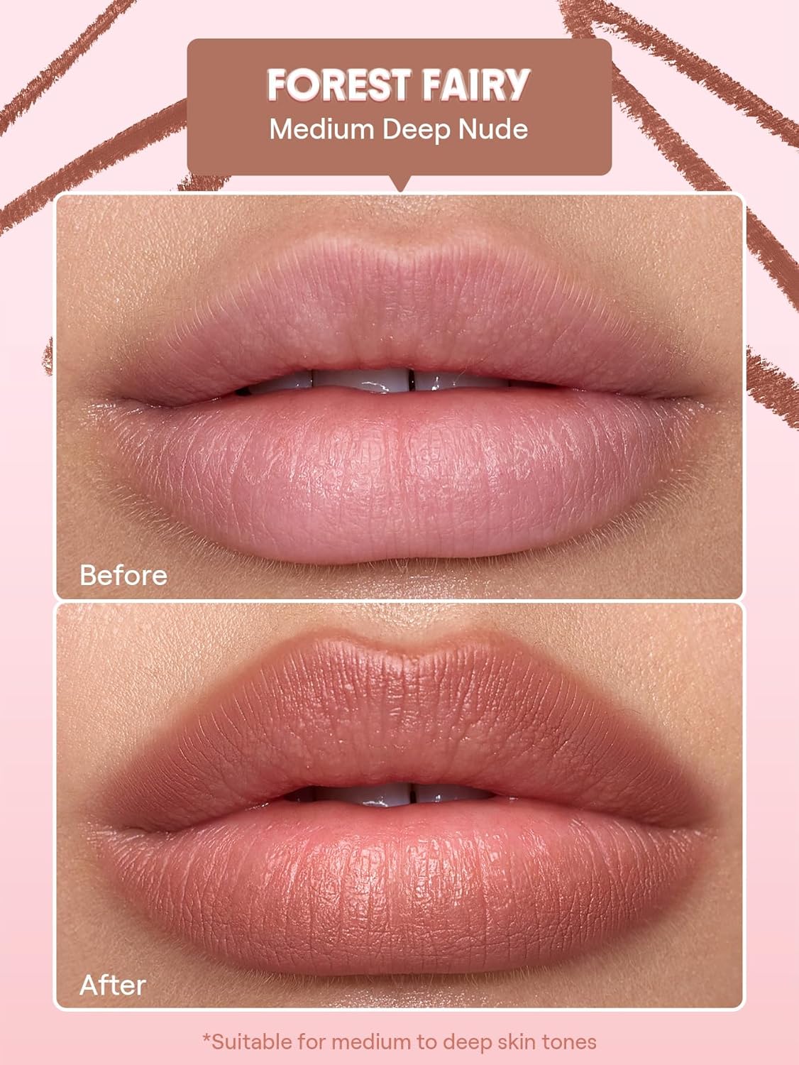 SHEGLAM Cloudline Blur Lip Liner Long Lasting,Vegan & Cruelty-Free Lip Stain-Forest Fairy