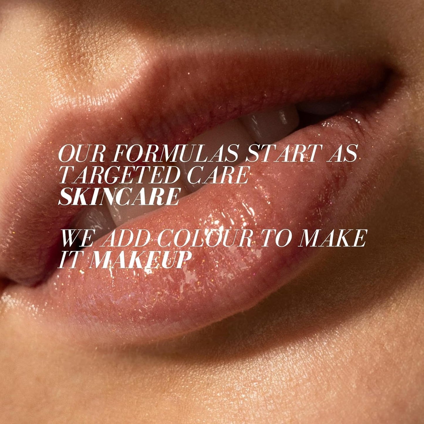 FITGLOW Beauty Lip Colour Serum | Hydrating Lip Gloss | Plumping Anti-Aging Lip Treatment | Natural Shine with Pomegranate Sterols & Collagen | Buildable Color for Dry Chapped Lips | Gleam - 10g