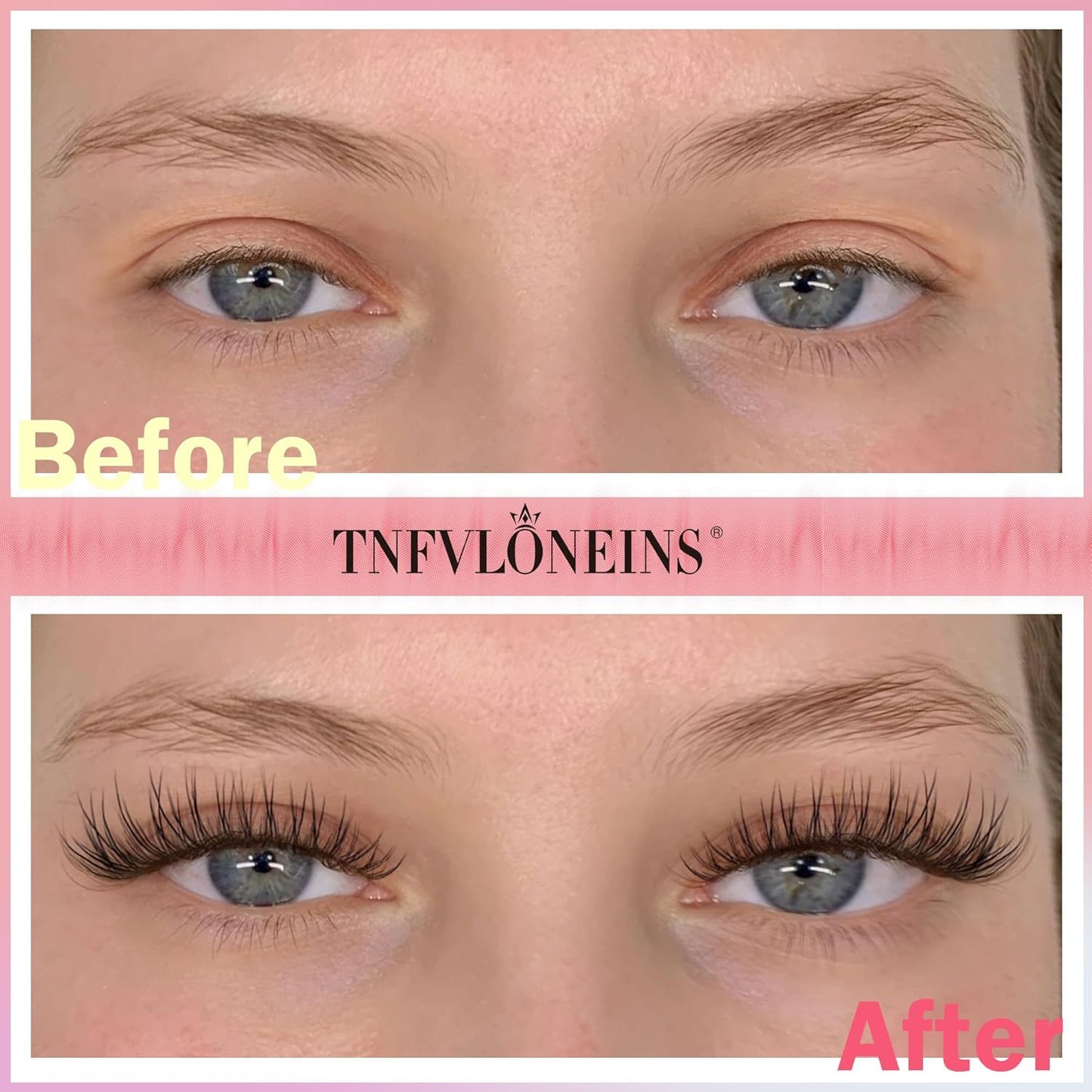 Wispy Lash Clusters Kit Natural Lash Extension Kit 9-12MM Cluster Eyelash Extensions Kit DIY Eyelash Extension Kit Individual Lashes Clusters Eyelash Extension with Lash Remover by TNFVLONEINS