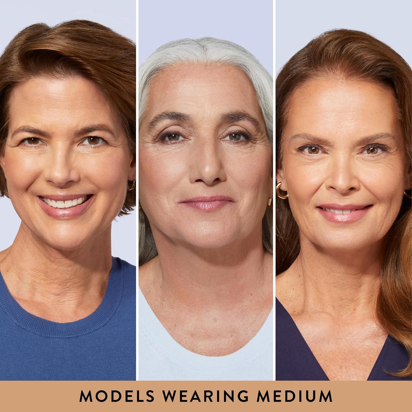 LAURA GELLER NEW YORK Baked Balance-n-Brighten Foundation with Kabuki Brush Makeup Set, Medium