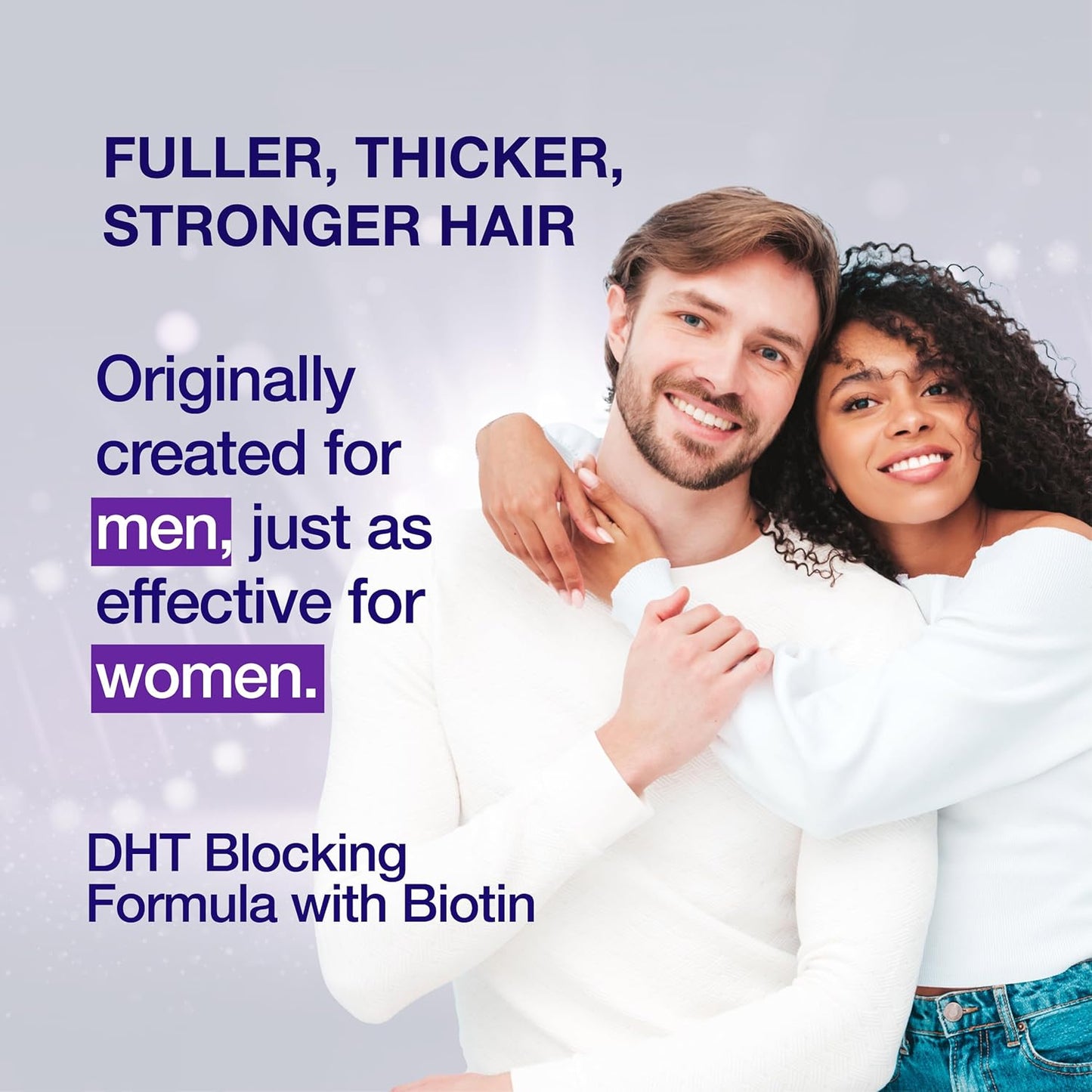 2 x Biotin Hair Growth Serum for Men, Women & All Types of Hair - DHT Blocker & Scalp Serum - Biotin and Hyaluronic Acid - Anti Thinning Hair - Hair Regrowth - Made in USA - Guyology Labs