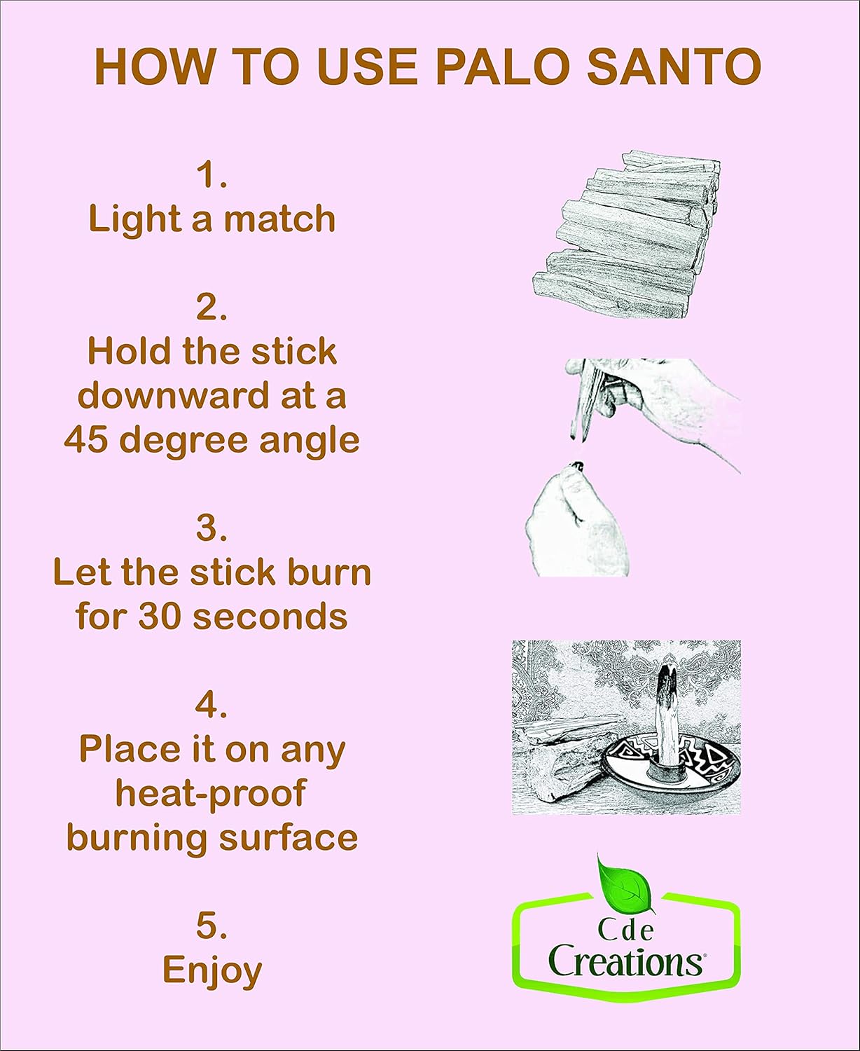 60 Palo Santo Smudging Bulk Lot Sticks, High Resin Palo Santo, Holy Wood. Premium Certified Authentic, Wild Harvested Incense Stick for Purifying, Cleansing, Healing (60 Sticks)