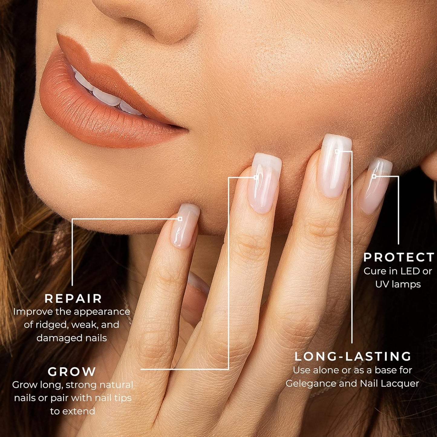 Tammy Taylor Nail Plump Nail Hardener | Extra Strength Healthy Natural Nail Strengthener Polish for Thin Nails and Split Nail Growth Oil Treatment | Helps Repair Damaged Nailbeds and Nail Biting | Kit