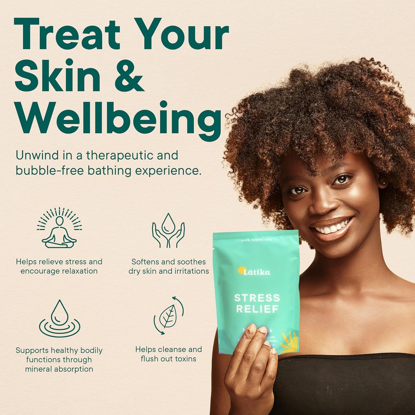 Stress-Relief Epsom Salt Bath Soak